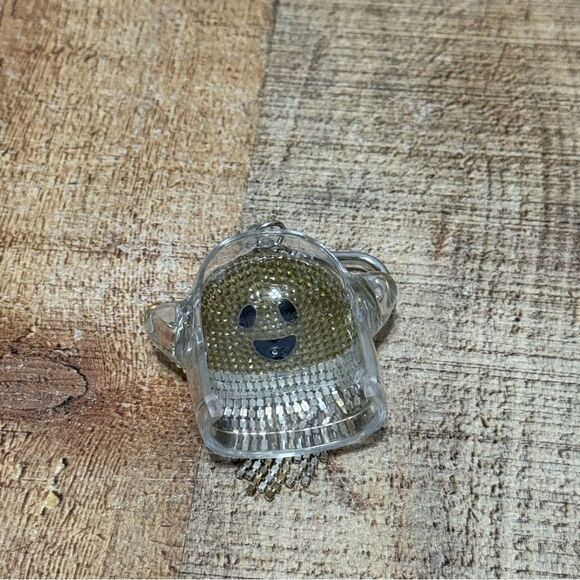 Bath and Body Works 2022 Halloween Gemstone Ghost Pocket* Bac Holder Keychain. - Picture 4 of 8